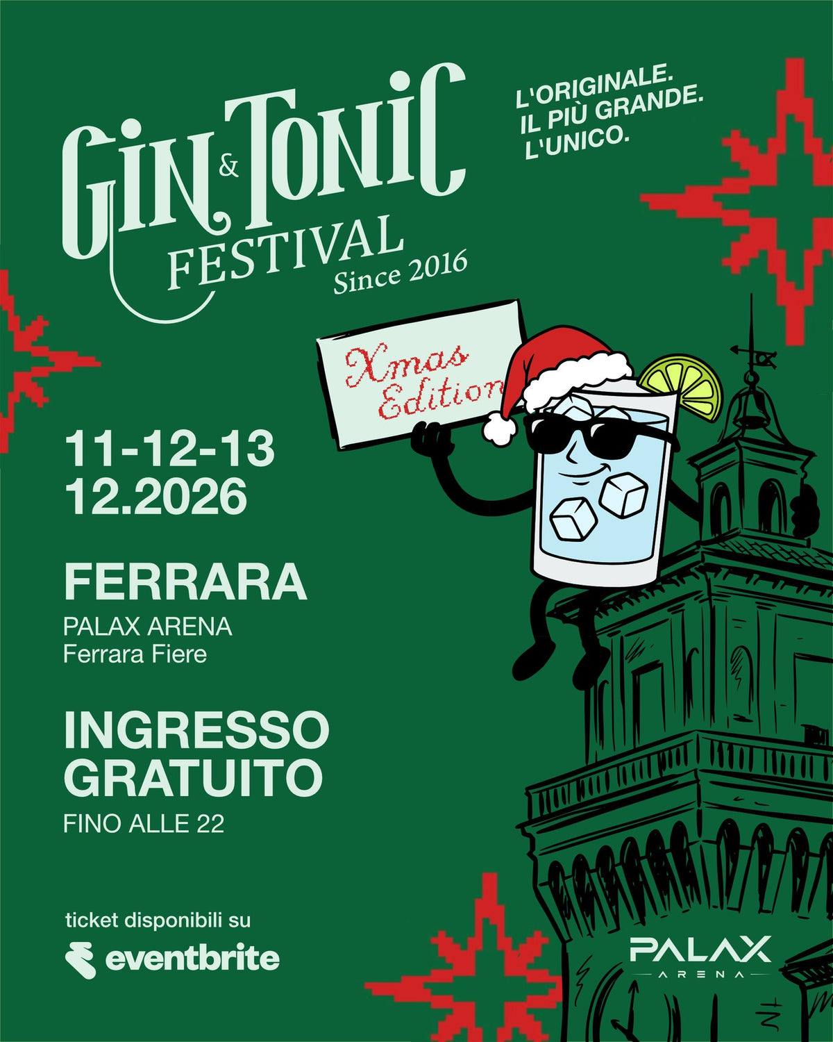 Gin & Tonic Festival 2026 — Ferrara Christmas Edition